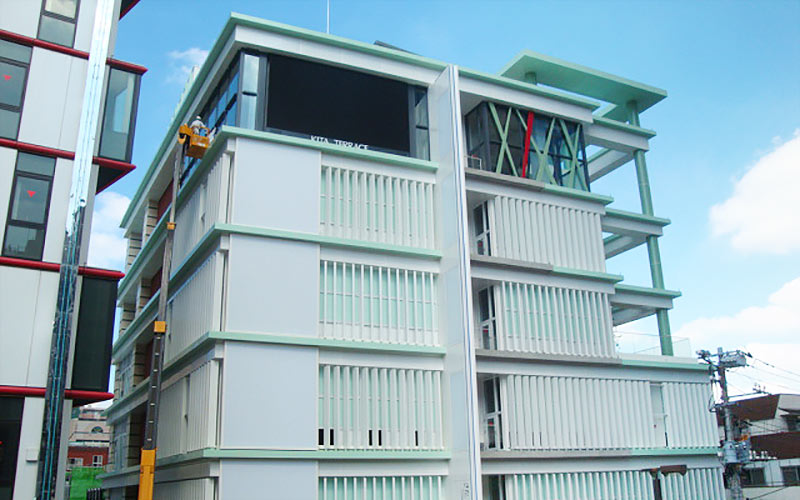 北千住西口前テナントビル新築工事